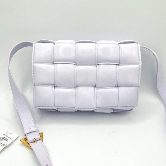 New Bottega Veneta Cassette Padded Leather Shoulder Bag $4500 Retail - Picture 3 of 13